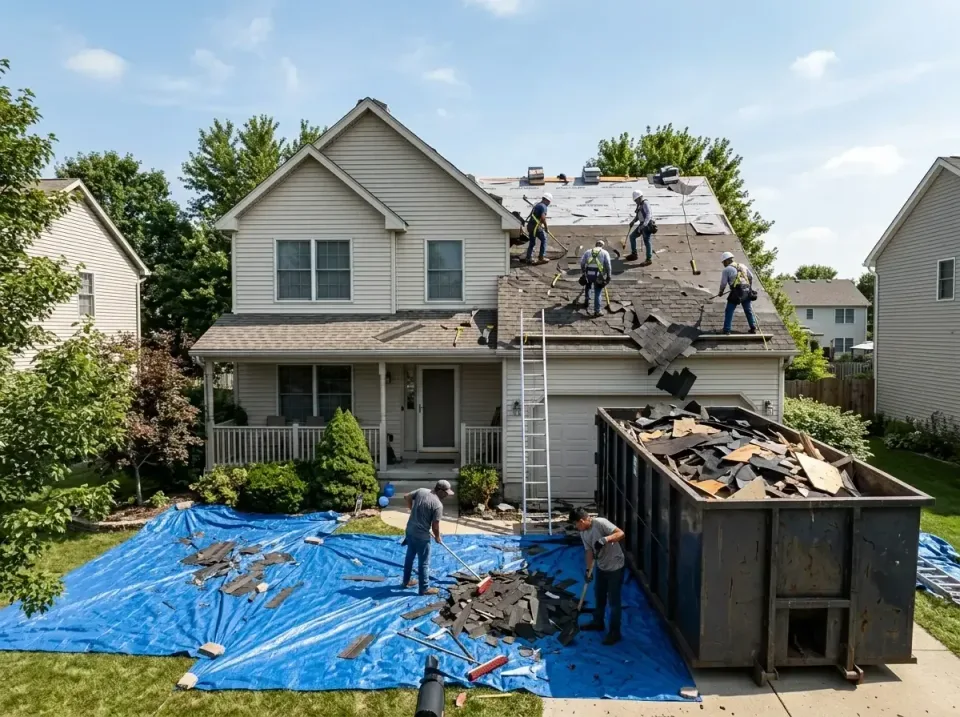 roof-replacement-debris-remova-004 — frequently asked questions, Cheapest Dumpster Rentals in Bay, AR